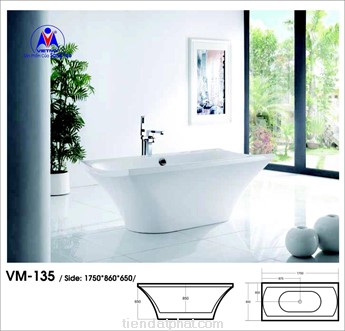 Bồn tắm khối VIỆT MỸ VM-135