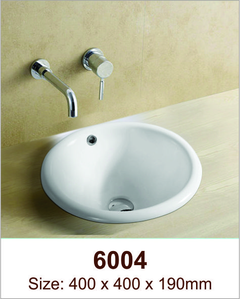 Lavabo sứ nổi Việt Mỹ 6004