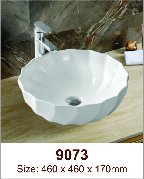 Lavabo sứ nổi Việt Mỹ 9073