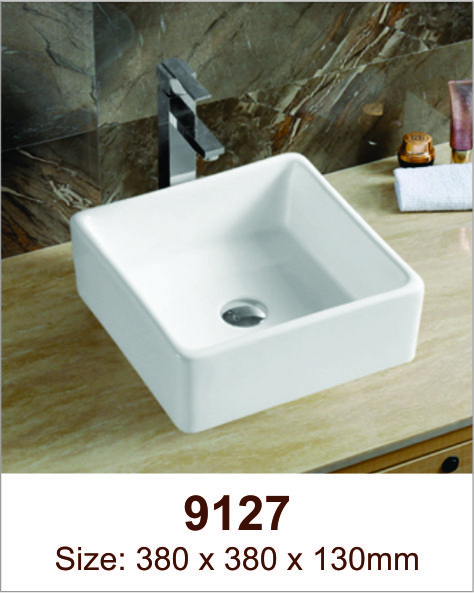 Lavabo sứ nổi Việt Mỹ 9127