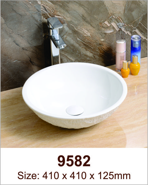 Lavabo sứ nổi Việt Mỹ 9582