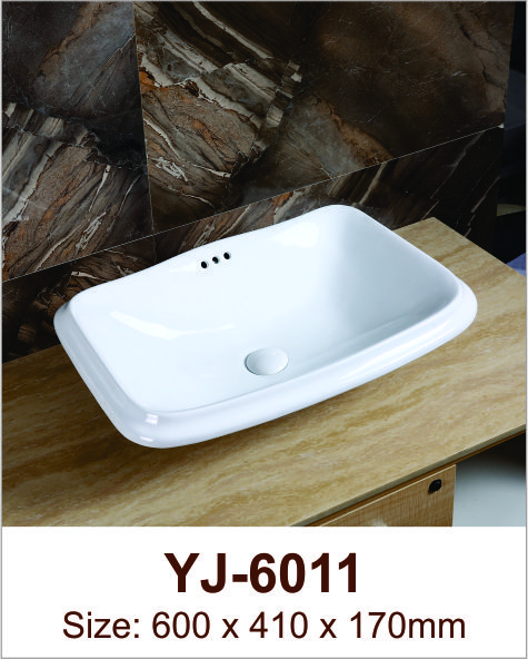 Lavabo sứ nổi Việt Mỹ YJ-6011