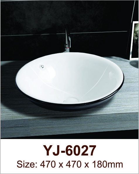 Lavabo sứ nổi Việt Mỹ YJ-6027