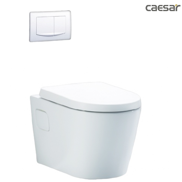 Bồn Cầu CAESAR CPT1503 Treo Tường