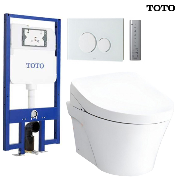 Bồn cầu treo tường TOTO CW812REA/ TCF4911EZ/ WH172AAT/ TCA464