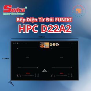 Bếp Điện Từ Đôi FUNIKI – HPC D22A2