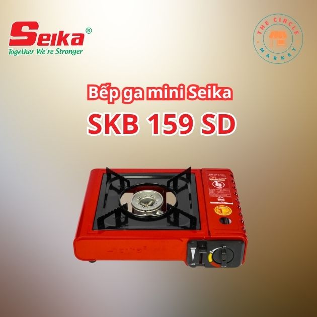 Bếp gas mini du lịch Seika SKM 159 SĐ – Hàng chính hãng