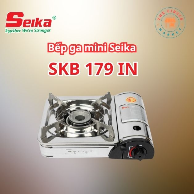 Bếp gas mini du lịch Seika SKM 179 IN – Hàng chính hãng