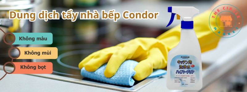 Dung dịch vệ sinh nhà bếp Condor 8938512613017