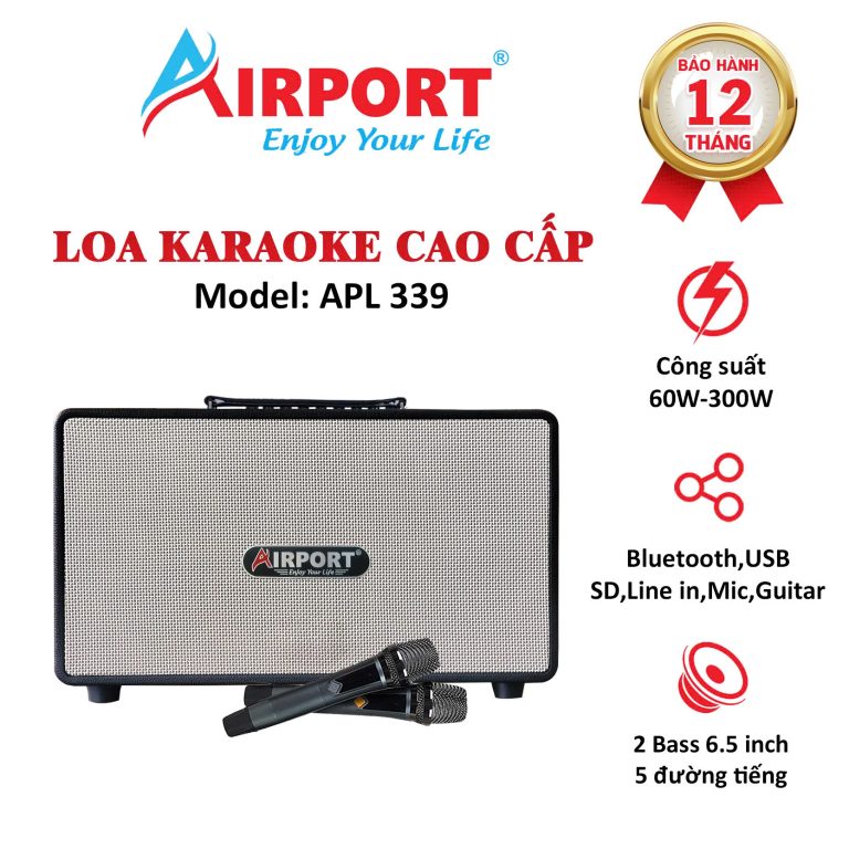 Loa Karaoke Xách Tay Cao Cấp AIRPORT – APL 339