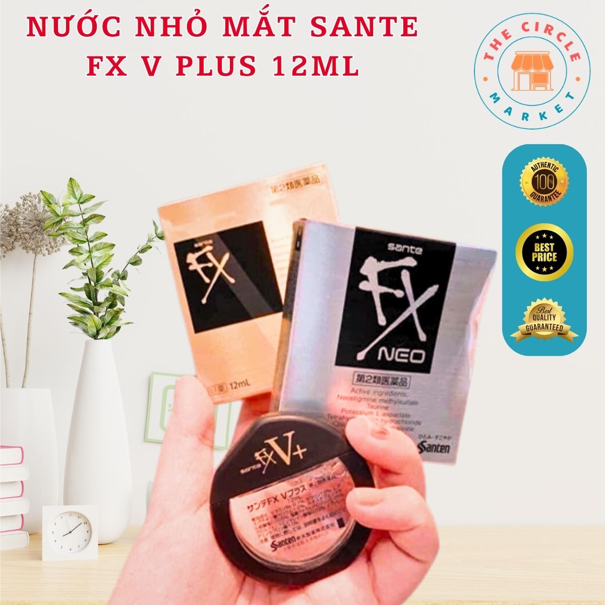 Nước Nhỏ Mắt SanTe FX V Plus 12ml