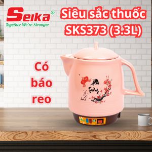 Siêu Sắc Thuốc Seika 3.3L SKS373 (Có báo reo - Sứ Bát Tràng)