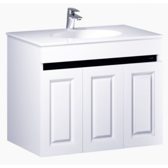 Bộ Tủ Lavabo Caesar LF5026/EH15026AV Màu Xám Treo Tường