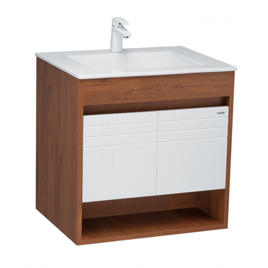 Bộ Tủ Lavabo Caesar LF5030/EH05030AWV Màu Nâu