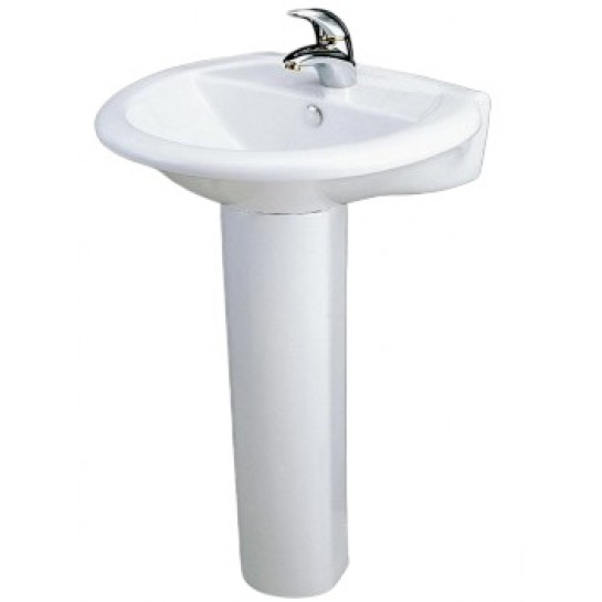 Chậu Rửa Lavabo Caesar Chân Đứng L2360/P2437