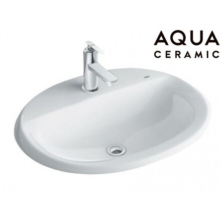 Chậu Rửa Lavabo Inax AL-2395VEC (AL2395VEC) Dương Vành Aqua Ceramic