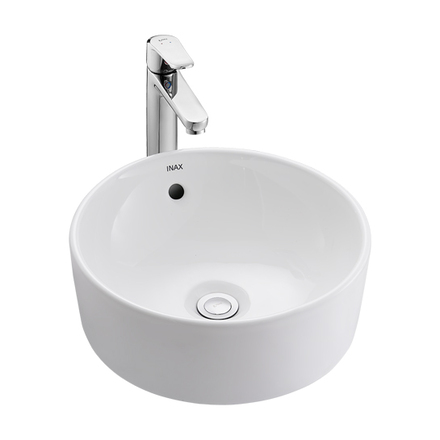 Chậu Rửa Lavabo Inax L-295V (L295V) Đặt Bàn Tròn