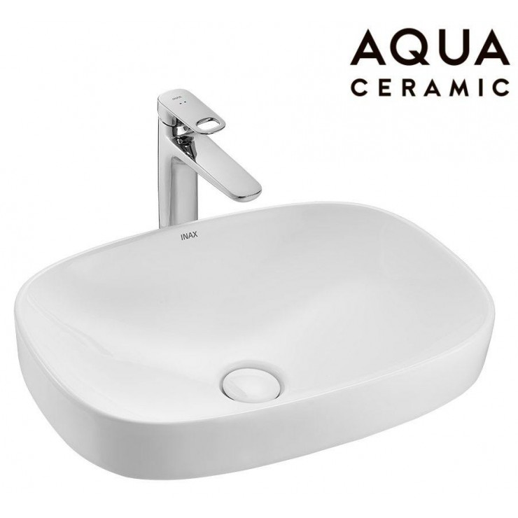 Chậu Rửa Lavabo Inax AL-642V (AL642V) Đặt Bàn AquaCeramic