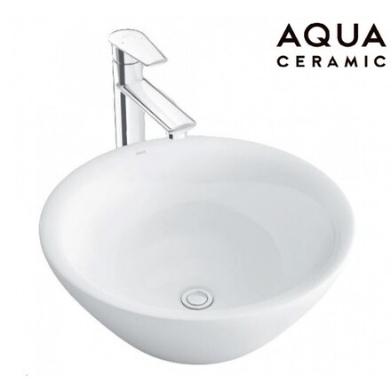 Chậu Rửa Lavabo Inax AL-445V (AL445V) Đặt Bàn Aqua Ceramic