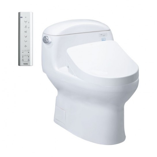 Bồn Cầu Điện Tử TOTO MS914CW12 Nắp Washlet Giấu Dây