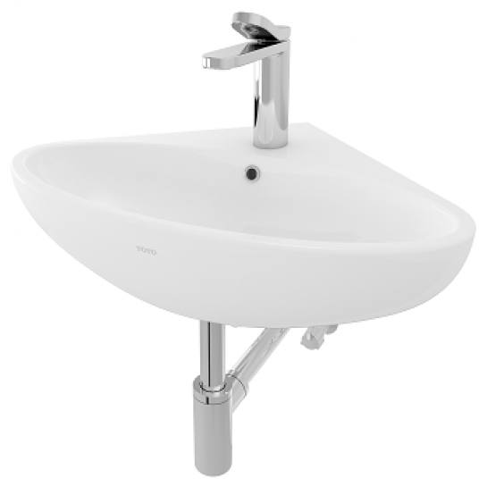 Chậu Lavabo TOTO LW815CJW/F Góc Treo Tường