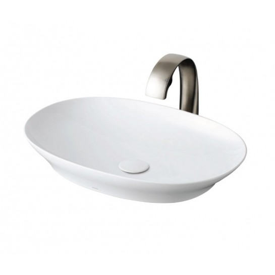 Chậu Rửa Mặt Lavabo TOTO LT4706#XW Đặt Bàn