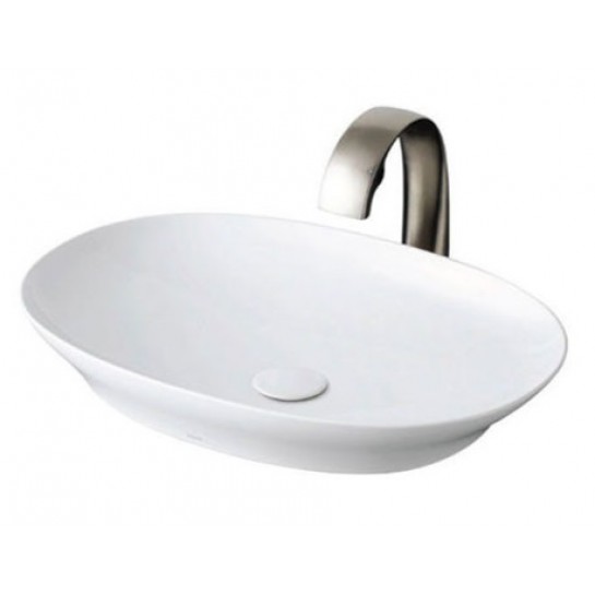 Chậu Rửa Mặt Lavabo TOTO LT4724MT#CMW Đặt Bàn