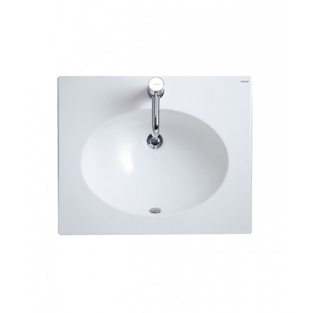 Chậu Rửa Lavabo Liền Bàn CAESAR LF5026