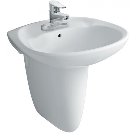 Lavabo Treo Tường Inax L-284V/L-284VC (L284V/L284VC) Kèm Chân Ngắn