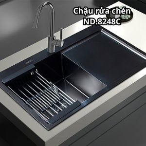 Chậu rửa chén Inox Nano Việt Mỹ ND.8248C